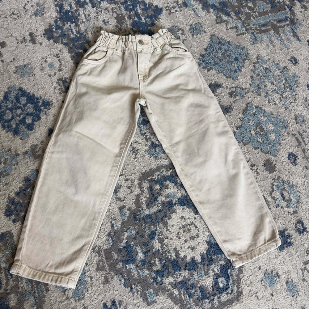 Zara Kids Beige Casual Pants